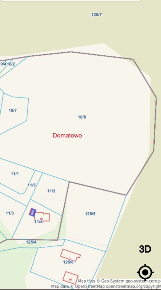 Działka rolna Domatowo, ul. Sowi Las. Zdjęcie 2