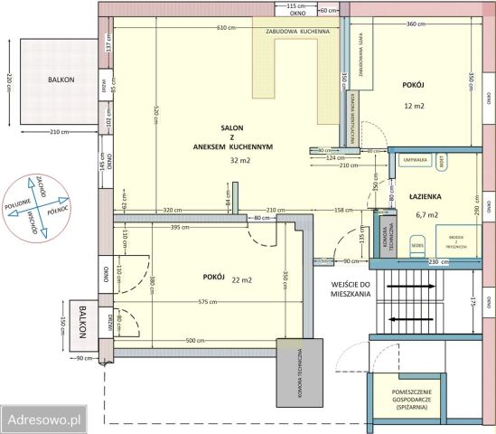 Mieszkanie 3-pokojowe Wołów, al. Obrońców Lwowa. Zdjęcie 17