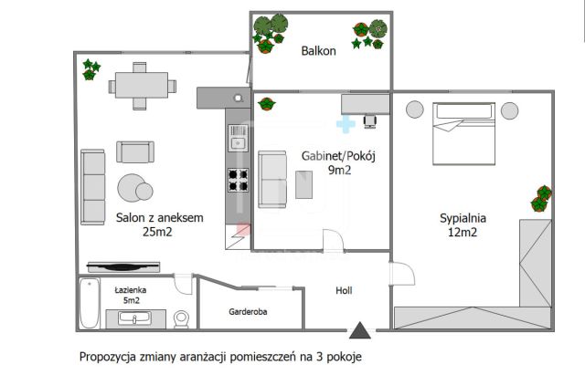 Mieszkanie 3-pokojowe Warszawa Wola, ul. Deotymy. Zdjęcie 5