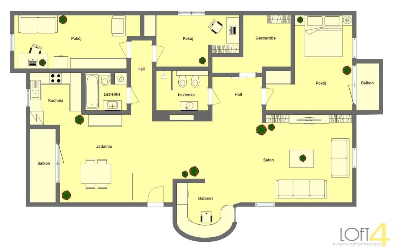 Mieszkanie 4-pokojowe Nowy Sącz, ul. Ksawerego Dunikowskiego. Zdjęcie 16