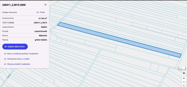 Działka rolna Lubojna. Zdjęcie 1