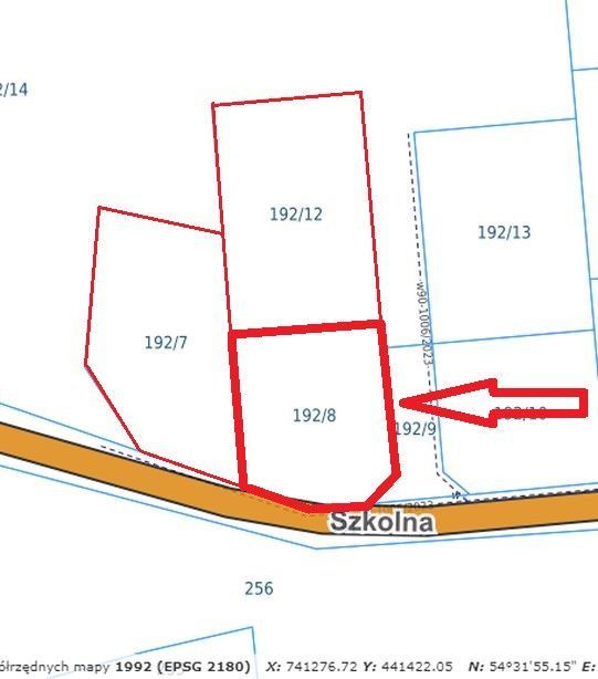 Działka budowlana Barłomino, ul. Szkolna. Zdjęcie 7