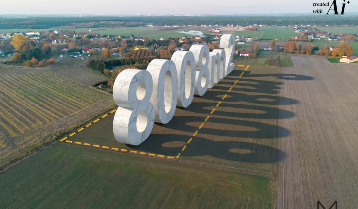 Działka inwestycyjna Charzyno