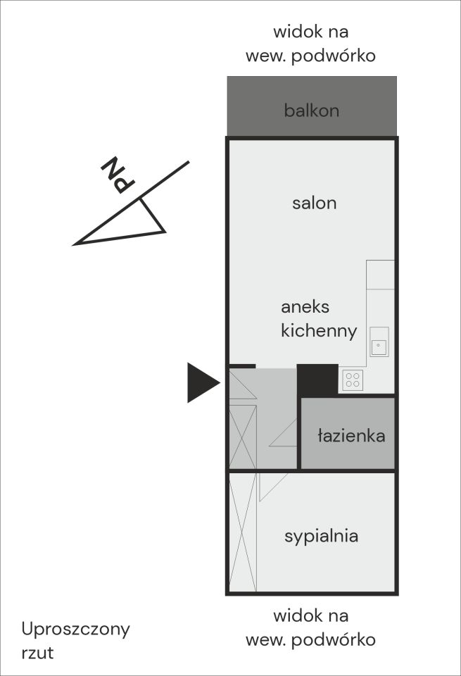 Mieszkanie 2-pokojowe Wrocław Gądów Mały, bulw. Dedala. Zdjęcie 18