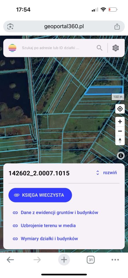 Działka rolna Korczew