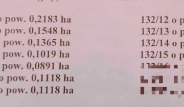 Działka budowlana Osieka