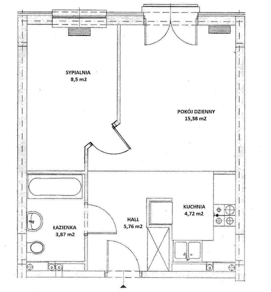 Mieszkanie 2-pokojowe Piaseczno, ul. gen. mjr. Jana Grochowskiego. Zdjęcie 5