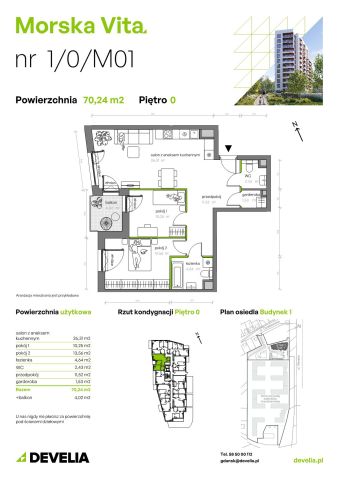 Mieszkanie 3-pokojowe Gdynia Leszczynki, ul. Działdowska. Zdjęcie 7