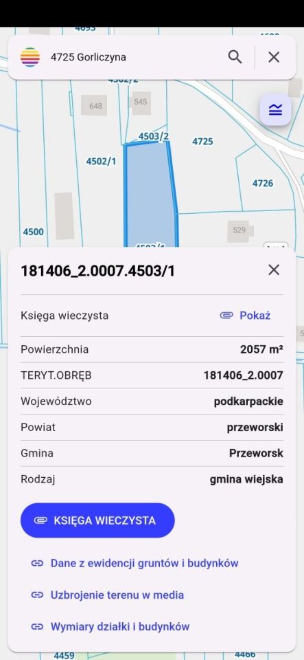 Działka budowlana Rozbórz. Zdjęcie 2