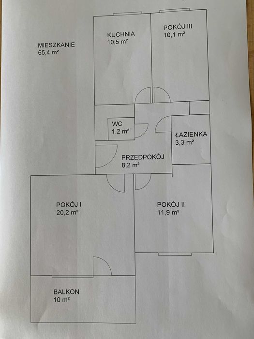 Mieszkanie 3-pokojowe Puławy, ul. Gościńczyk. Zdjęcie 6