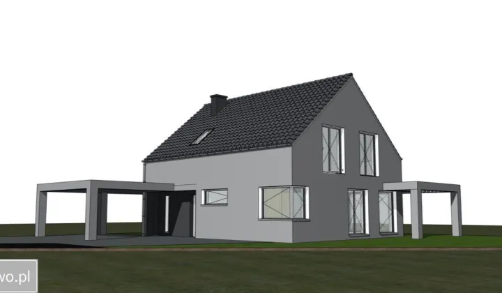 dom wolnostojący, 6 pokoi Kąty Wrocławskie, ul. Nasturcjowa