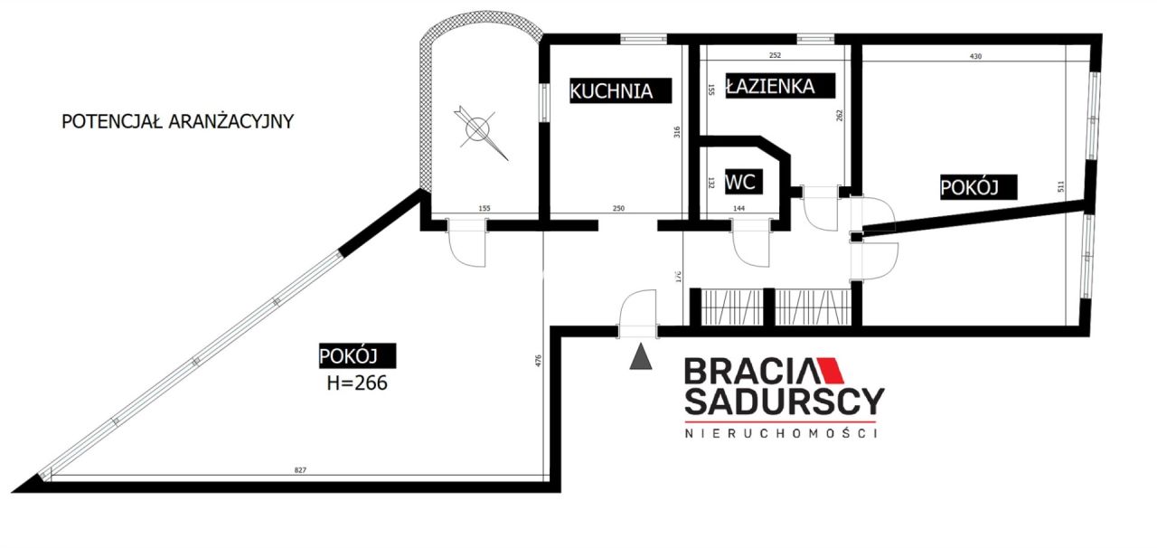 Mieszkanie 2-pokojowe Kraków Dębniki, ul. Twardowskiego. Zdjęcie 3