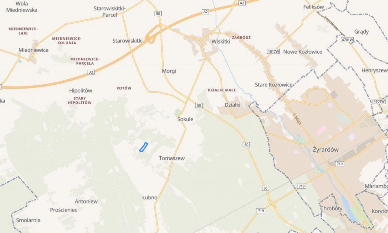 Działka budowlana Tomaszew. Zdjęcie 12