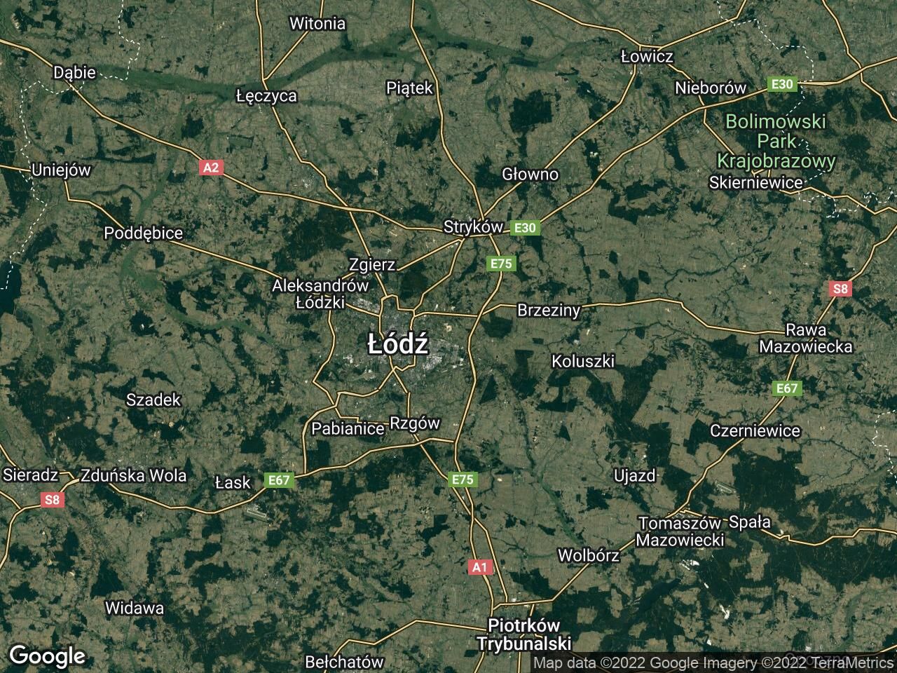 Działka leśna Łódź Widzew