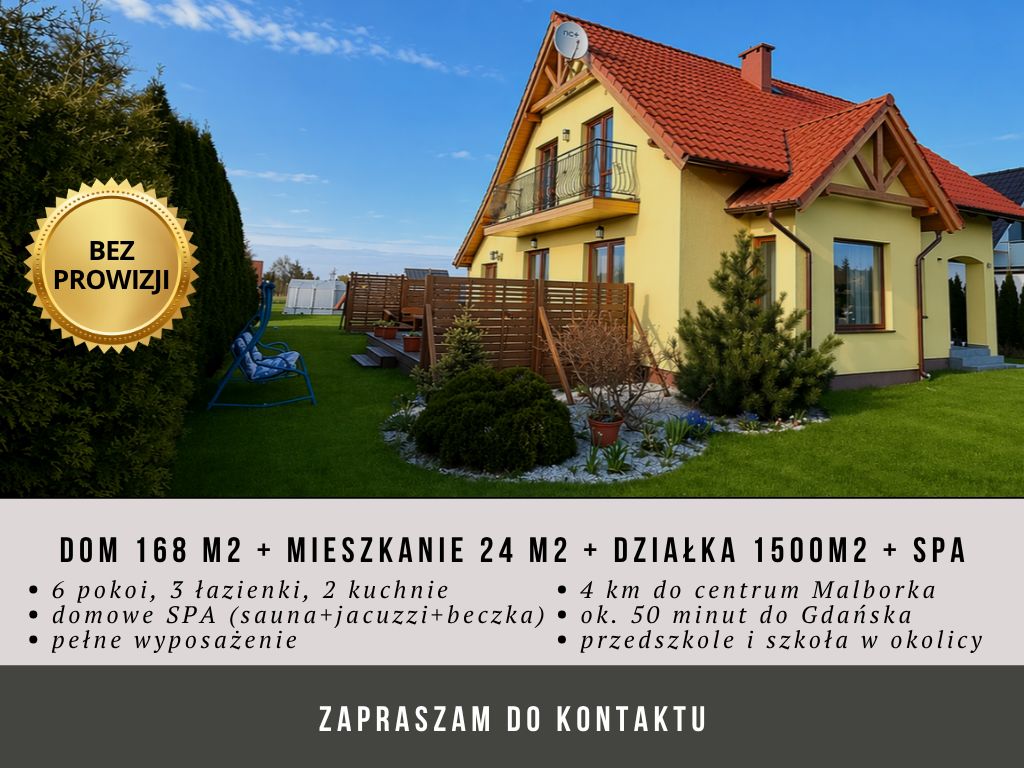 dom wolnostojący, 6 pokoi Nowa Wieś Malborska, ul. Platynowa. Zdjęcie 1