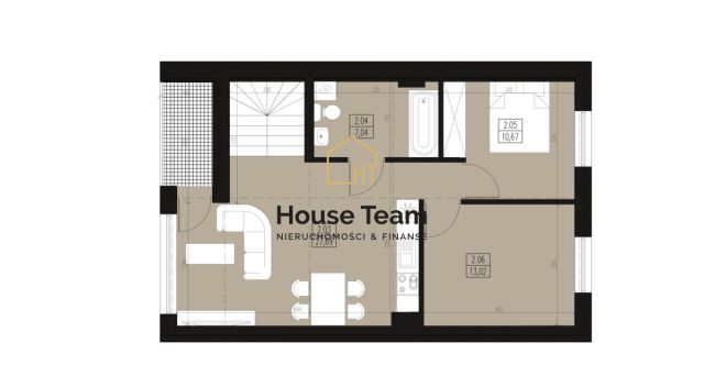Mieszkanie 3-pokojowe Osielsko. Zdjęcie 11