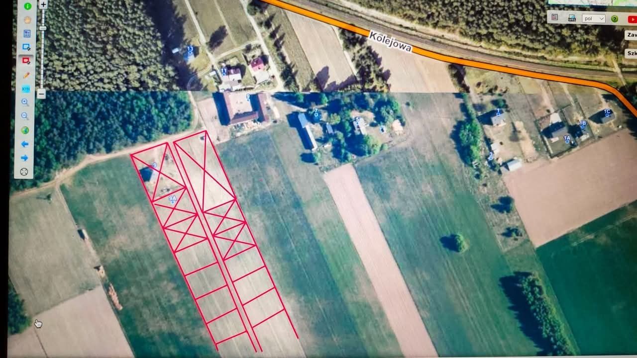 Działka rolno-budowlana Borkowo Kościelne, ul. Leśna