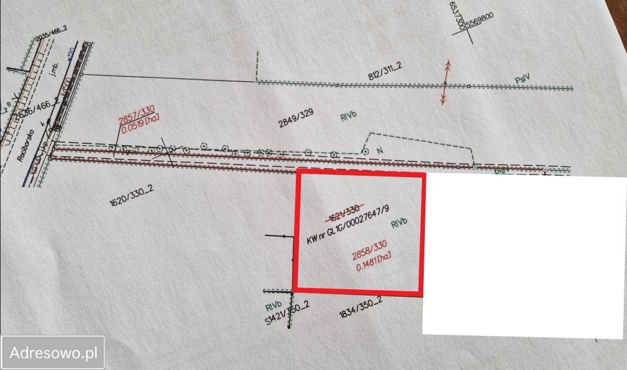 Działka budowlana Sośnicowice, ul. Raciborska. Zdjęcie 5