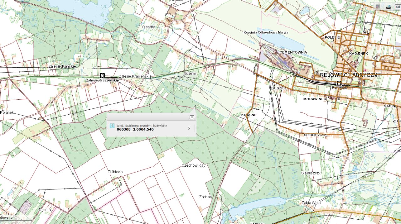 Działka leśna Krasne. Zdjęcie 2