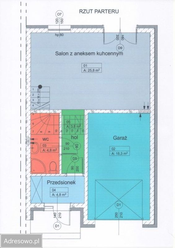 dom szeregowy, 4 pokoje Mława Centrum, ul. Zuzanny Morawskiej. Zdjęcie 7