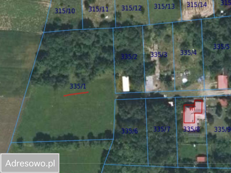 Działka budowlana Rozdziele