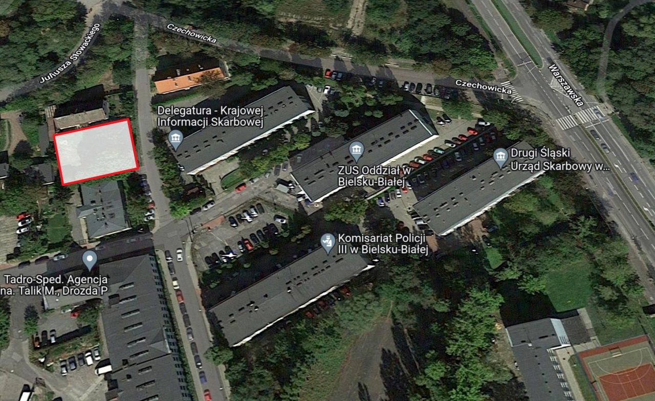 Działka inwestycyjna Bielsko-Biała Śródmieście, ul. Romualda Traugutta. Zdjęcie 4