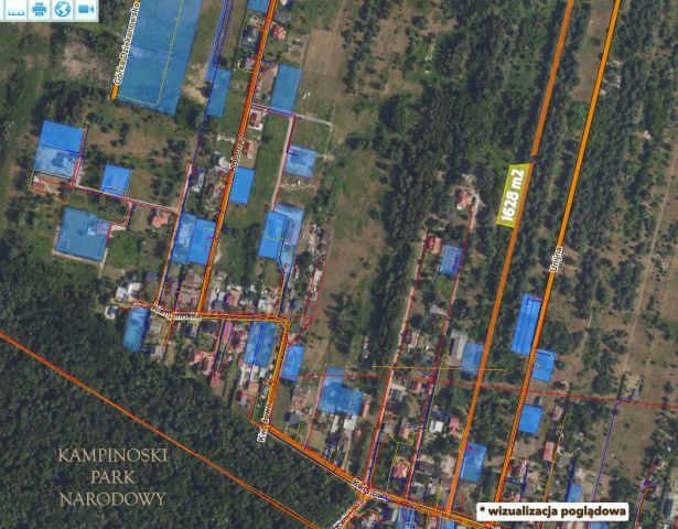 Działka budowlana Izabelin-Dziekanówek, ul. Kwiatowa. Zdjęcie 1