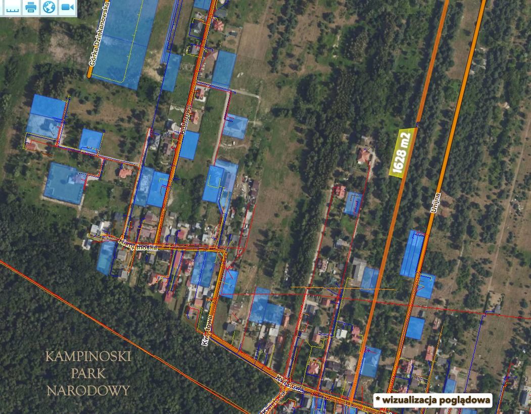 Działka budowlana Izabelin-Dziekanówek, ul. Kwiatowa. Zdjęcie 1