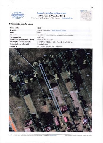 Działka rolno-budowlana Oliszki, ul. Wiejska. Zdjęcie 1