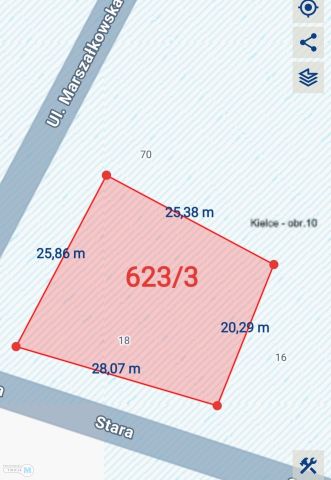 Działka inwestycyjna Kielce Szydłówek, ul. Stara. Zdjęcie 5