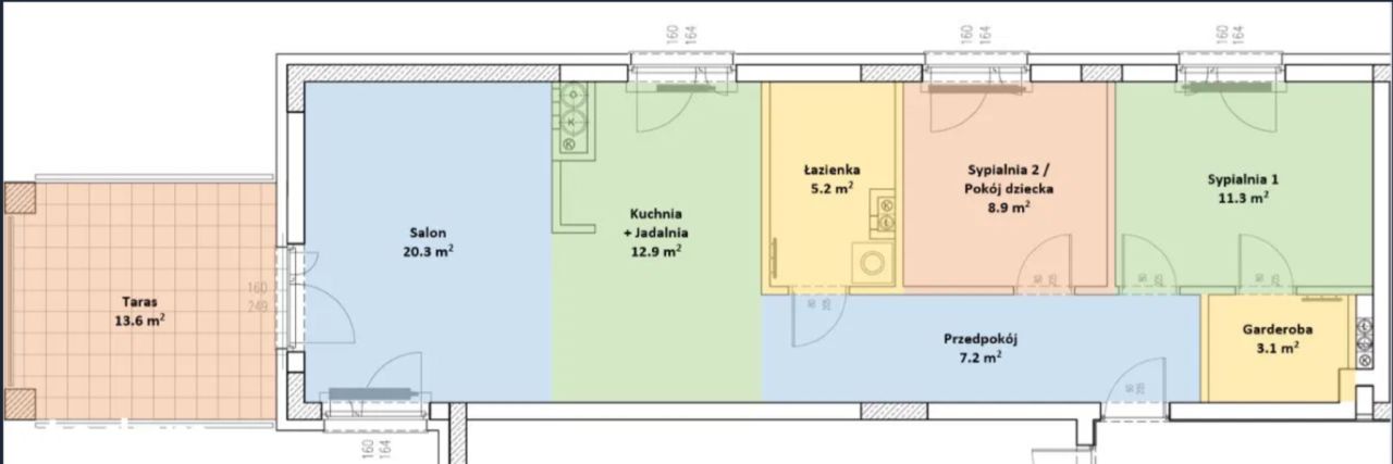 Mieszkanie 3-pokojowe Warszawa Włochy, ul. Rakowska. Zdjęcie 12