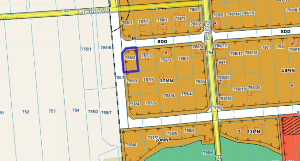 Działka budowlana Krubin