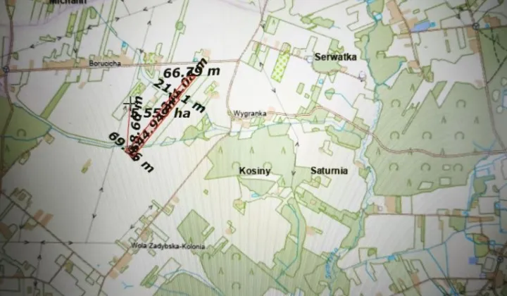 Działka rolna Wygranka