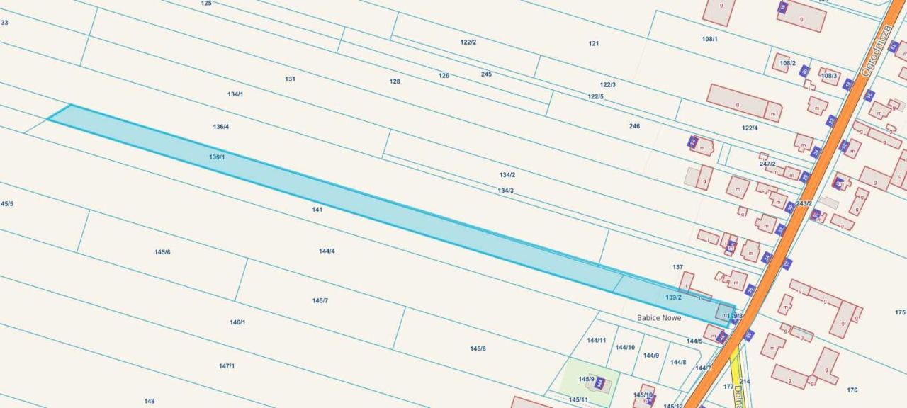 Działka rolno-budowlana Babice Nowe, ul. Ogrodnicza. Zdjęcie 6