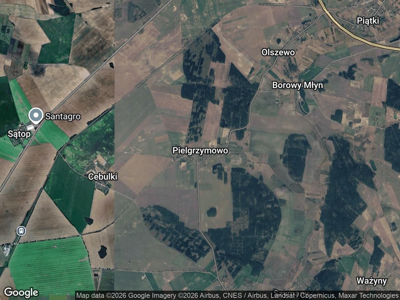 Działka Pielgrzymowo. Zdjęcie 1