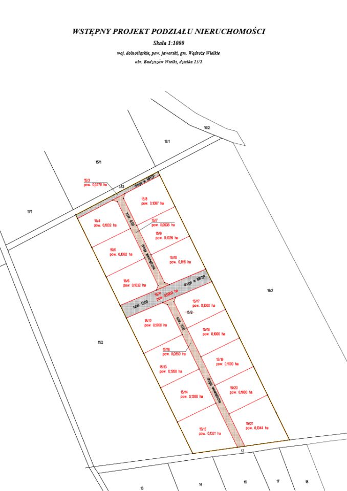 Działka rolno-budowlana Budziszów Wielki. Zdjęcie 10