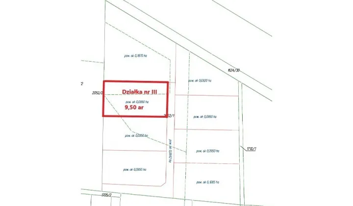 Działka budowlana Lutoryż