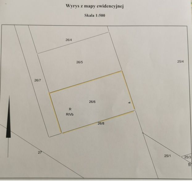 Działka budowlana Srocko Małe. Zdjęcie 4