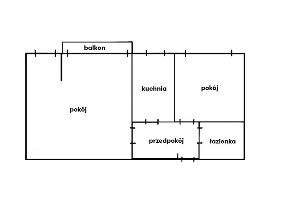 Mieszkanie 2-pokojowe Warszawa Bielany, ul. Wojciecha Bogusławskiego. Zdjęcie 8