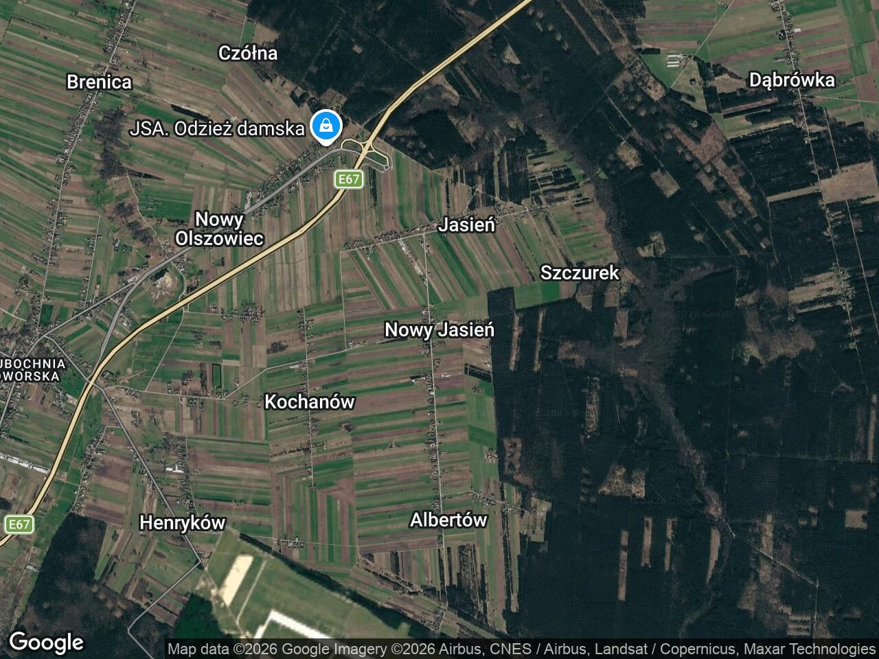 Działka rolno-budowlana Nowy Jasień. Zdjęcie 1