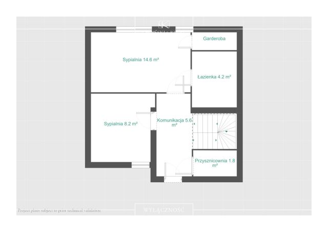 dom szeregowy, 5 pokoi Koninko, ul. Aktorska. Zdjęcie 19