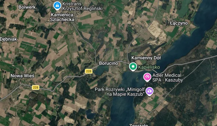 Działka inwestycyjna Borucino