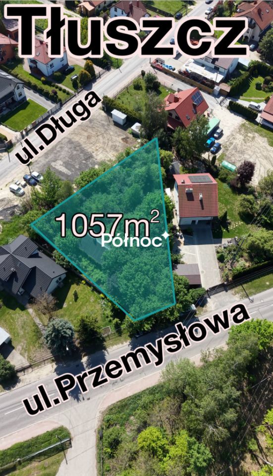 Działka budowlana Tłuszcz, ul. Przemysłowa. Zdjęcie 2
