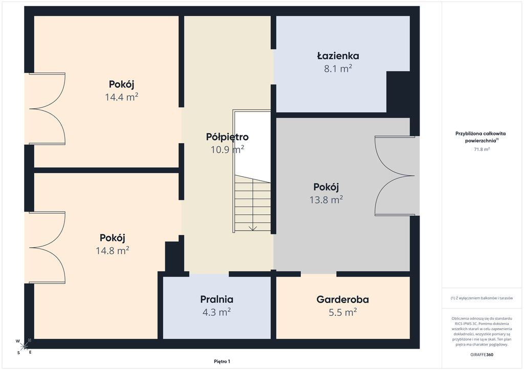 dom wolnostojący, 4 pokoje Leszczydół-Nowiny, ul. Kokosowa. Zdjęcie 14