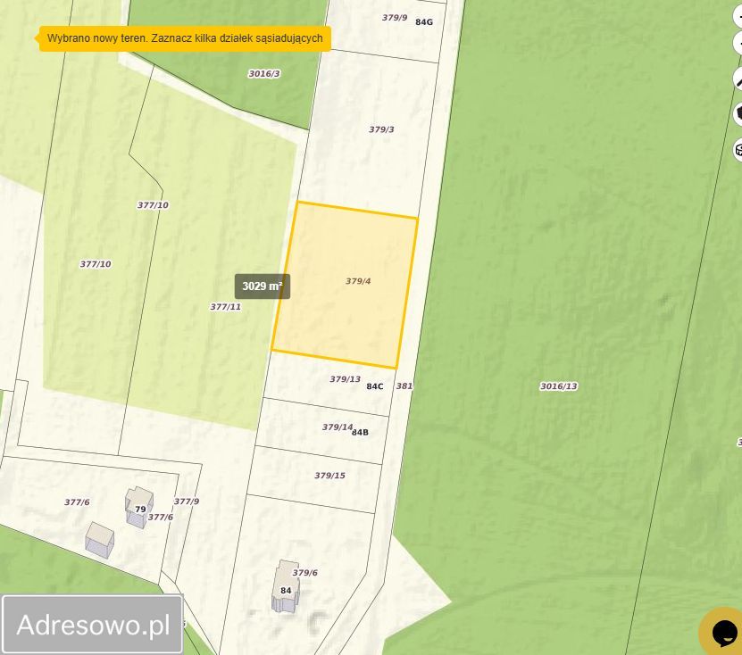 Działka budowlana Łążyn. Zdjęcie 3