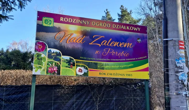 Działka rod Poręba, Przy zalewie