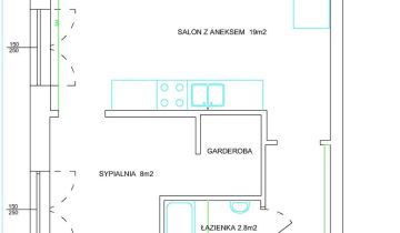 Mieszkanie 1-pokojowe Warszawa Bielany, ul. Antoniego Fontany