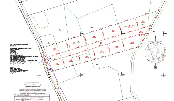 Działka budowlana Czołówek