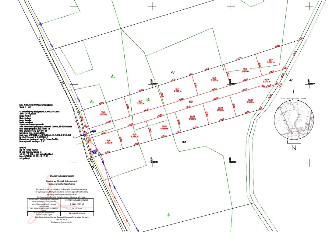Działka budowlana Czołówek. Zdjęcie 1