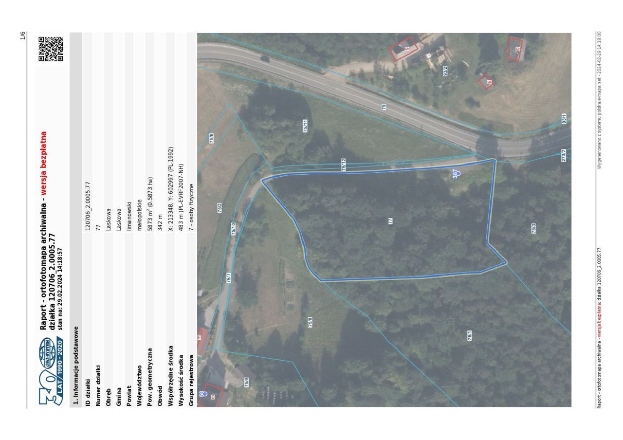 Działka inna Laskowa Na Górze. Zdjęcie 4